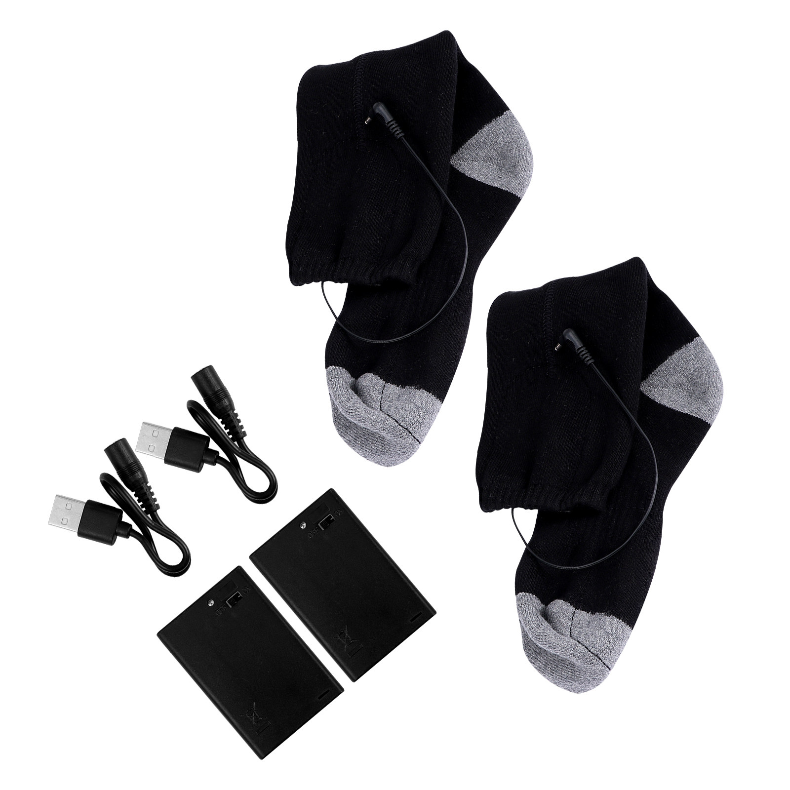 Thermal Sock Winter - 1 комплект носков с подогревом, USB-нагреватель