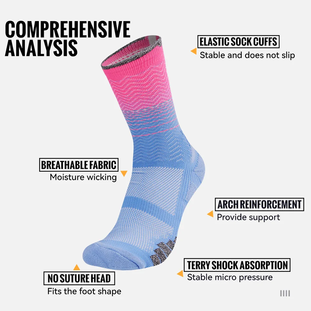 Носки спортивные WRELS, 1/2/3  – обзор и цена Athletic Sock Cushion