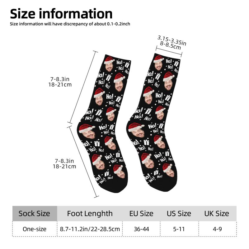 Рождественские фото с лицом, п – обзор и цена Dress Sock Men