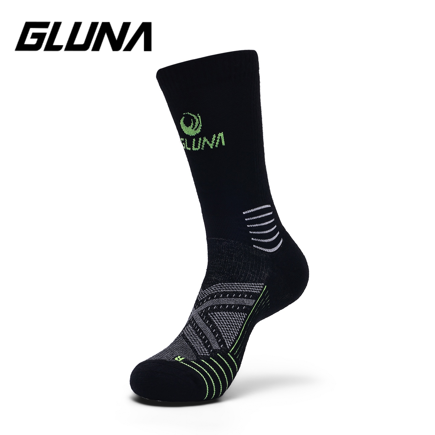 Спортивные носки GLUNA для пох – обзор и цена Wool Hiking Sock
